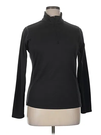 Pre-owned Spyder Long Sleeve Top Black Turtleneck Tops