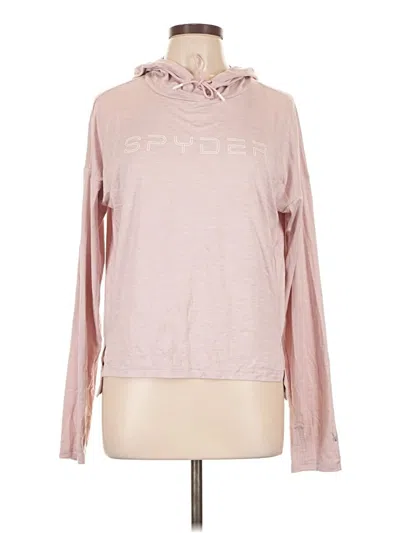 Pre-owned Spyder Long Sleeve Top Pink Cowl Neck Tops