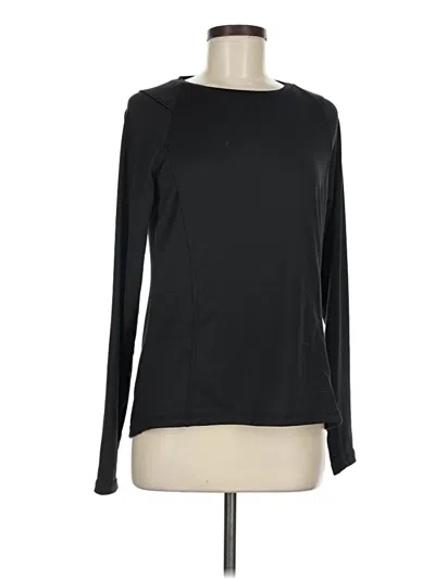 Pre-owned Spyder Long Sleeve T-shirt In Black