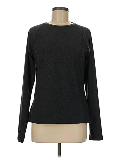 Pre-owned Spyder Long Sleeve T-shirt In Black