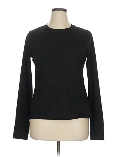 Pre-owned Spyder Long Sleeve T-shirt In Black