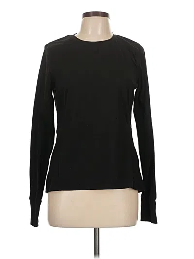 Pre-owned Spyder Long Sleeve T-shirt In Black