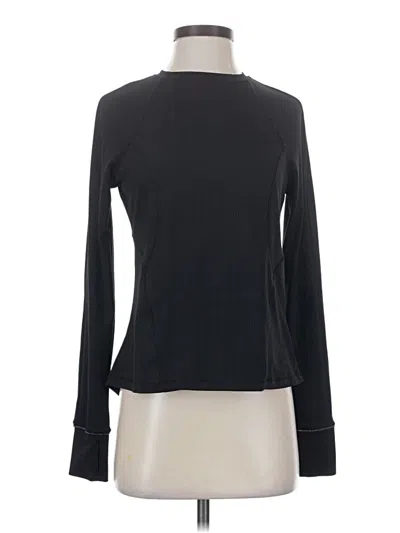 Pre-owned Spyder Long Sleeve T-shirt In Black