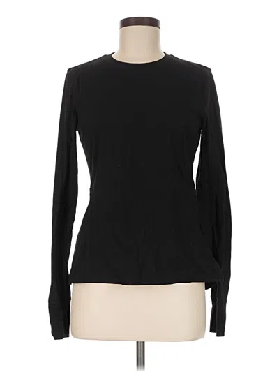 Pre-owned Spyder Long Sleeve T-shirt In Black