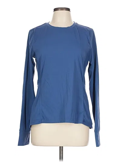 Pre-owned Spyder Long Sleeve T-shirt In Blue