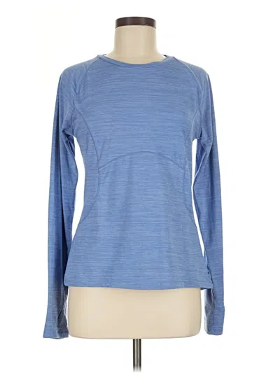 Pre-owned Spyder Long Sleeve T-shirt In Blue
