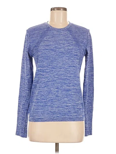 Pre-owned Spyder Long Sleeve T-shirt In Blue