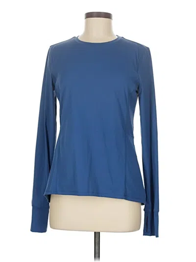 Pre-owned Spyder Long Sleeve T-shirt In Blue