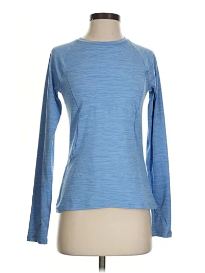 Pre-owned Spyder Long Sleeve T-shirt In Blue