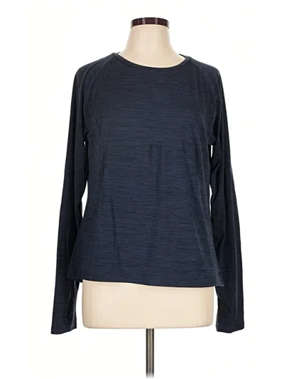 Pre-owned Spyder Long Sleeve T-shirt In Blue