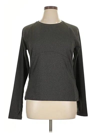 Pre-owned Spyder Long Sleeve T-shirt In Gray