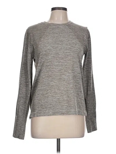 Pre-owned Spyder Long Sleeve T-shirt In Gray