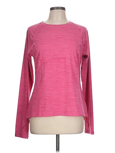 Pre-owned Spyder Long Sleeve T-shirt In Pink