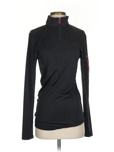 Pre-owned Spyder Long Sleeve Turtleneck In Black