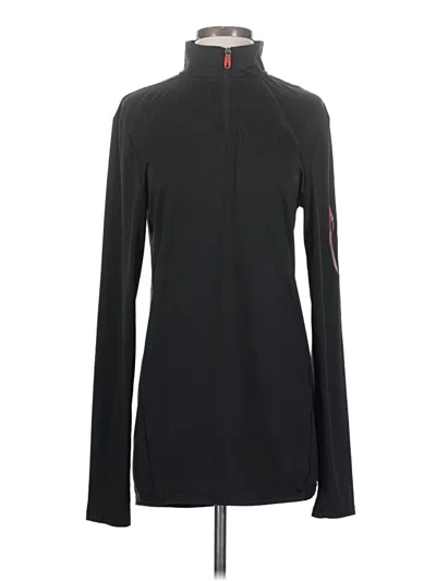 Pre-owned Spyder Long Sleeve Turtleneck In Black