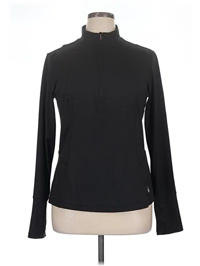 Pre-owned Spyder Long Sleeve Turtleneck In Black