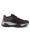 Spyder Men's Boundary Colorblock Sneakers In Black