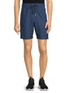 Spyder Men's Heathered Shorts In Pulse Blue