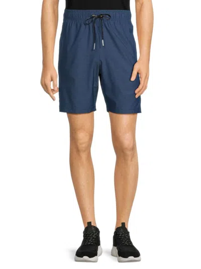 Spyder Men's Heathered Shorts In Pulse Blue