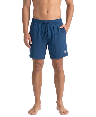 Spyder Ripstop Texture Volley Swim Shorts In Multi