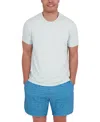 Spyder Men's Short Sleeve Drop Needle Crewneck Swim Shirt