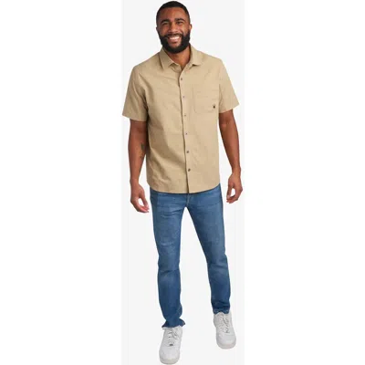 Spyder Men Short Sleeve Ripstop In Brown