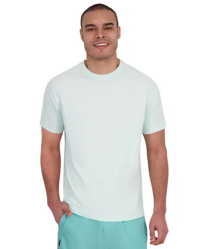 Spyder Men's Short-sleeve Crewneck Rashguard In Green