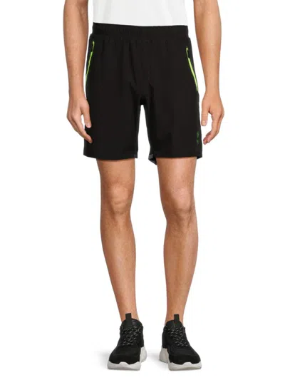 Spyder Men's Solid Shorts In Black