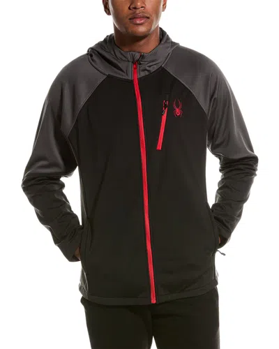 Spyder Mendoza Softshell Jacket In Black