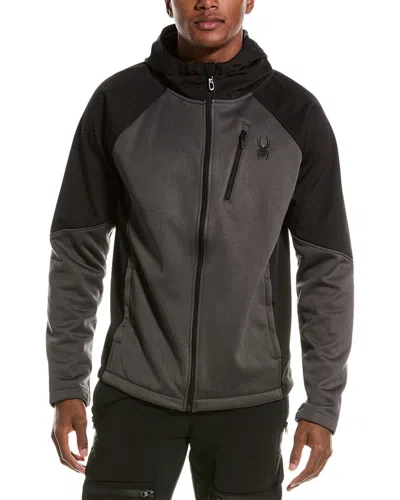 Spyder Mendoza Softshell Jacket In Grey