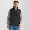 Spyder Mens Midweight Fleece Vest In Black