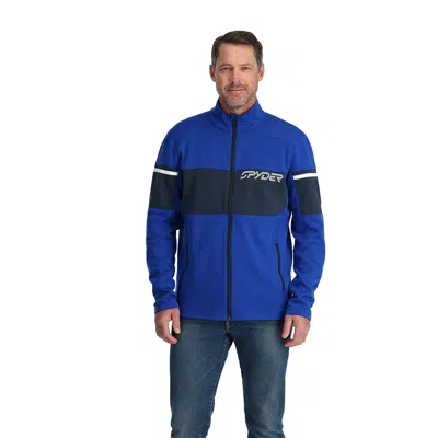 Spyder Mens Speed Fleece Full Zip - Electric Blue