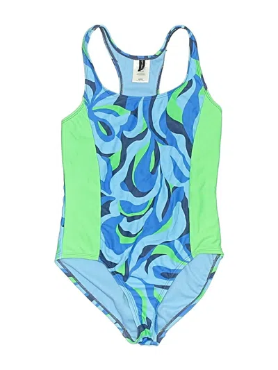 Pre-owned Spyder Kids' One Piece Swimsuit In Blue