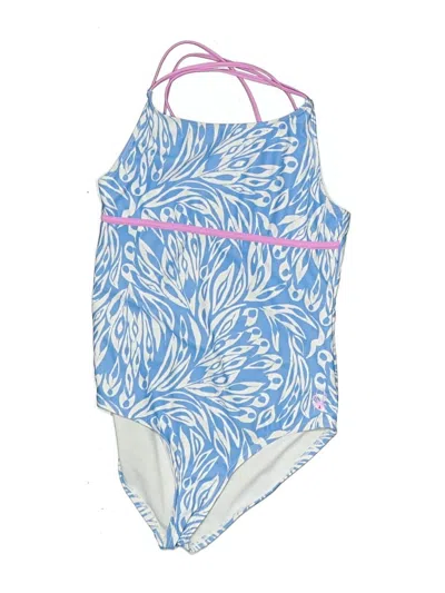 Pre-owned Spyder Kids' One Piece Swimsuit In Blue