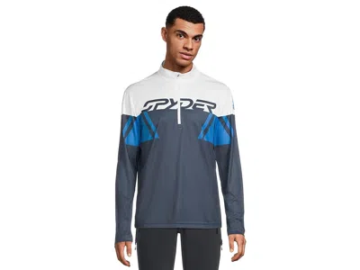 Spyder Paramount 1/2 Zip In Blue