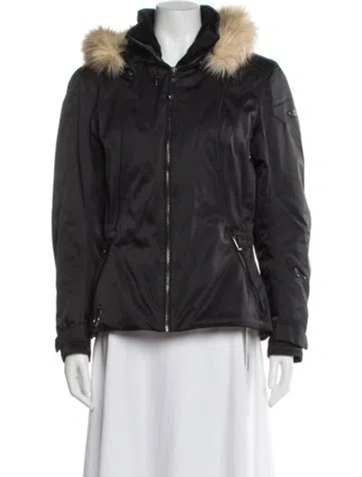 Pre-owned Spyder Parka In Blue