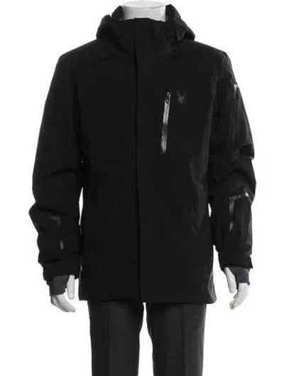 Pre-owned Spyder Performance Jacket In Black