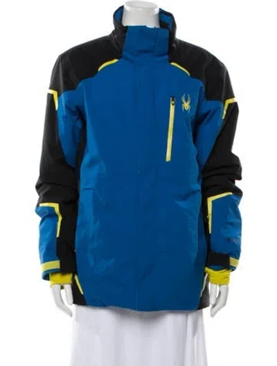 Pre-owned Spyder Performance Jacket In Blue