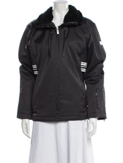 Pre-owned Spyder Performance Jacket In Gray