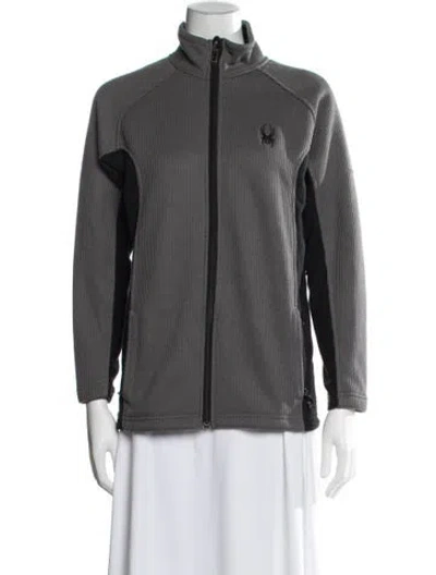 Pre-owned Spyder Performance Jacket In Gray