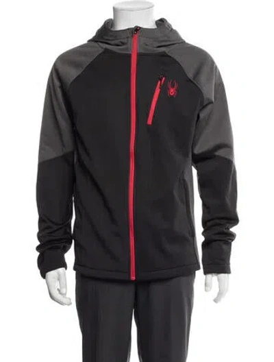 Pre-owned Spyder Performance Jacket In Grey