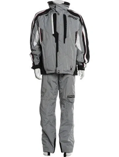 Pre-owned Spyder Performance Jacket In Grey