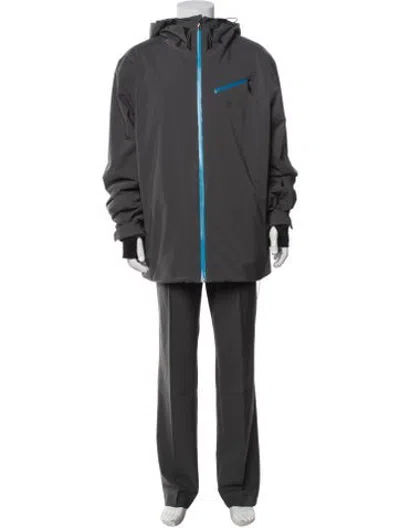 Pre-owned Spyder Performance Jacket In Grey