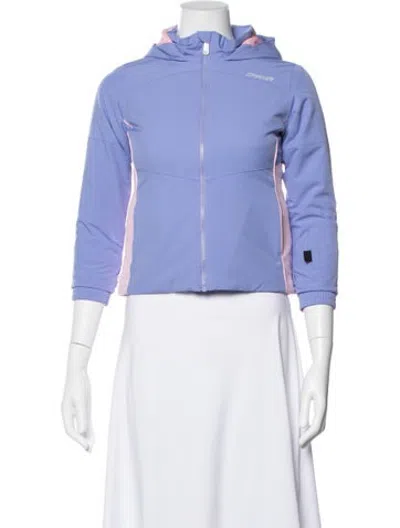 Pre-owned Spyder Performance Jacket W/ Tags In Blue