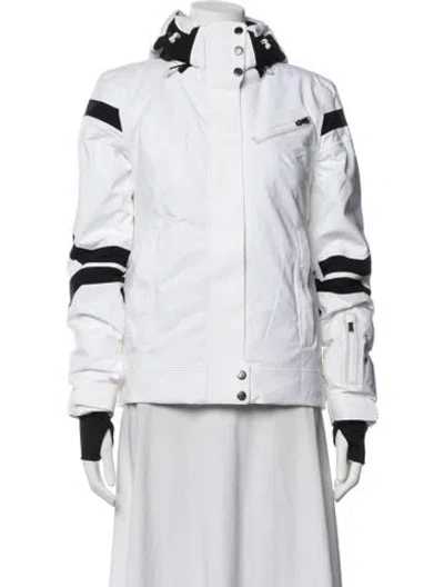 Pre-owned Spyder Performance Jacket In White
