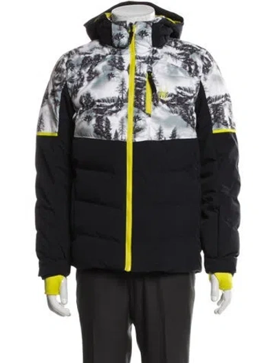 Pre-owned Spyder Printed Windbreaker In Multi