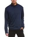 Spyder Prospect 1/2-zip Mock Neck Baselayer Pullover In Blue