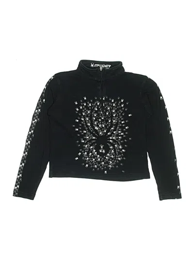 Pre-owned Spyder Kids' Pullover Sweater In Black