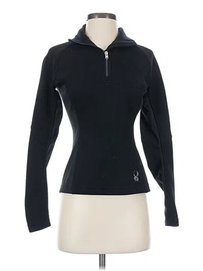 Pre-owned Spyder Pullover Sweater In Black
