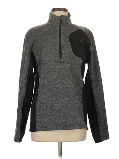 Pre-owned Spyder Pullover Sweater In Gray